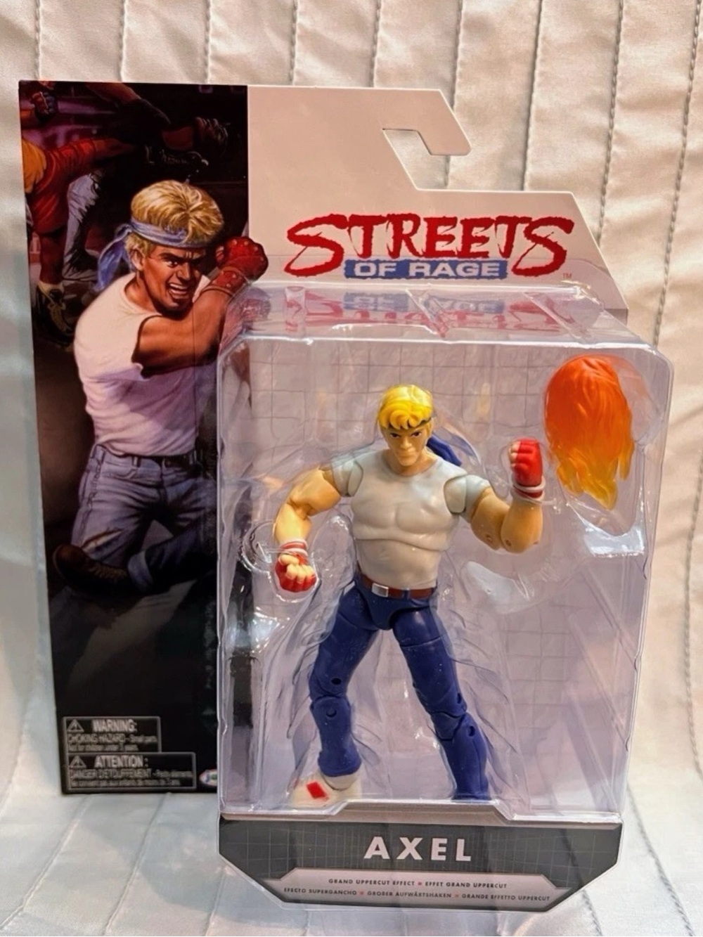 Jakks Pacific- 2023 SEGA Streets of Rage- Axel Figure 24 Points Of Articulation